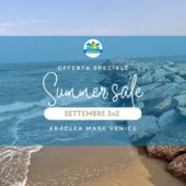 Settembre al mare: offerta 3×2